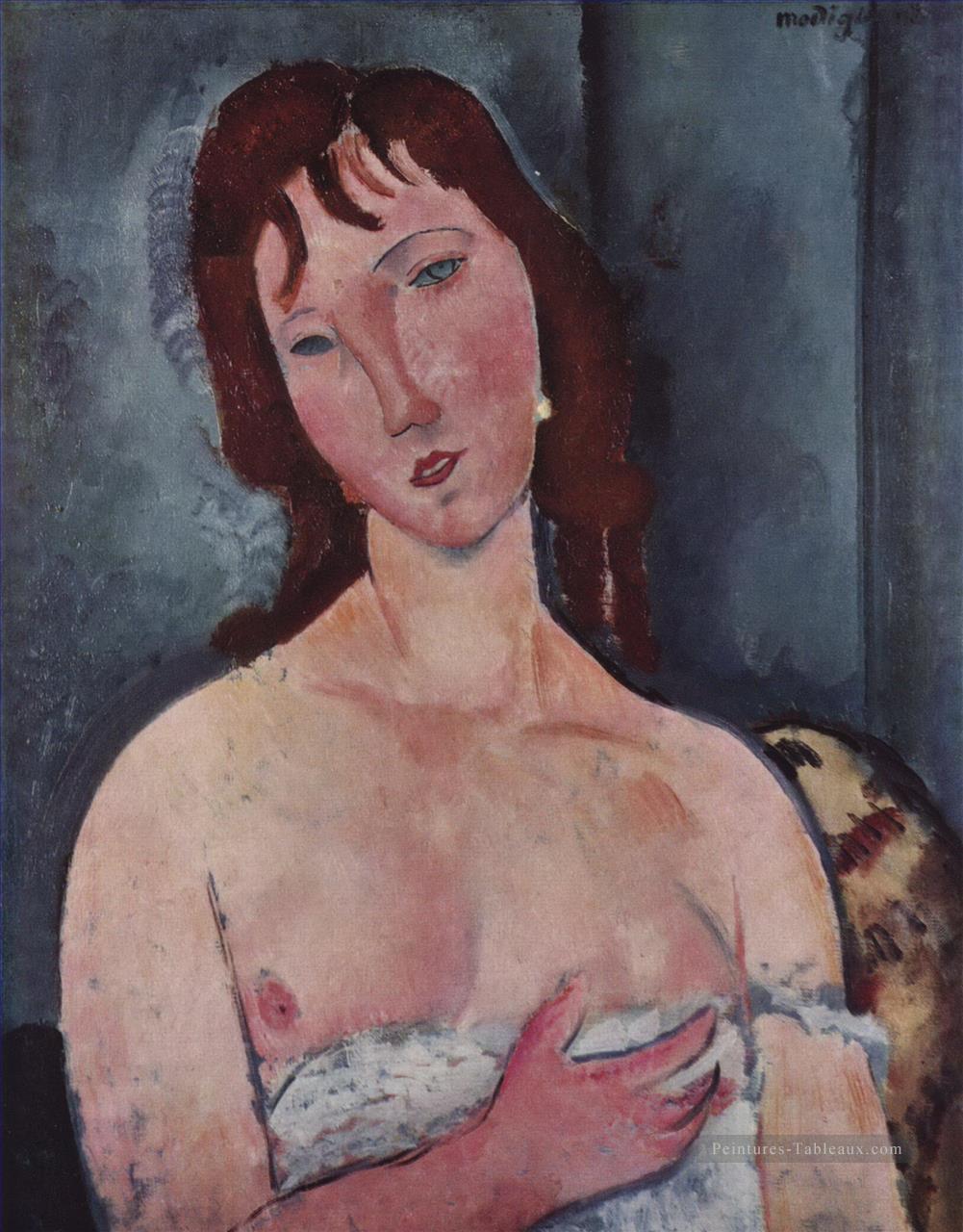 jeune femme Amedeo Modigliani Peintures à l'huile